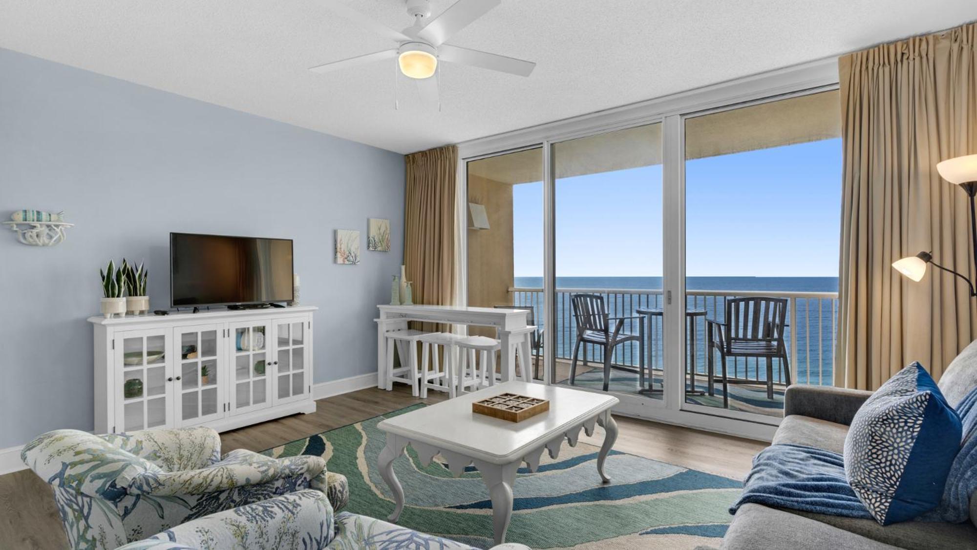 Parking Fee Included-Majestic 1-1606! Gulf Front 1Bedroom, Pool,Hot Tubs,Tennis Panama City Beach Zewnętrze zdjęcie